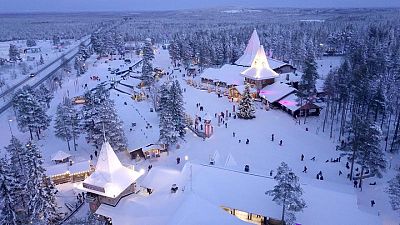 British tourists head to snowy Lapland seeking Santa Claus