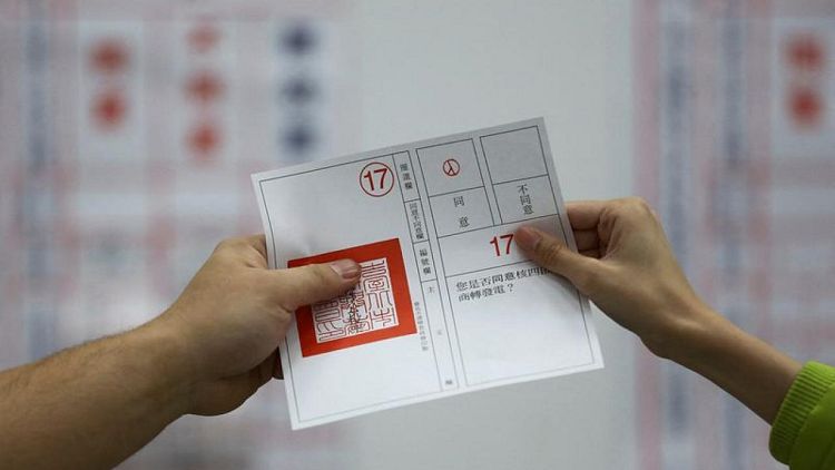 ناخبو تايوان يرفضون 4 استفتاءات في انتكاسة كبيرة للمعارضة