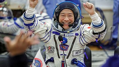 Japan billionaire Maezawa set to land in Kazakhstan after 12-day space flight