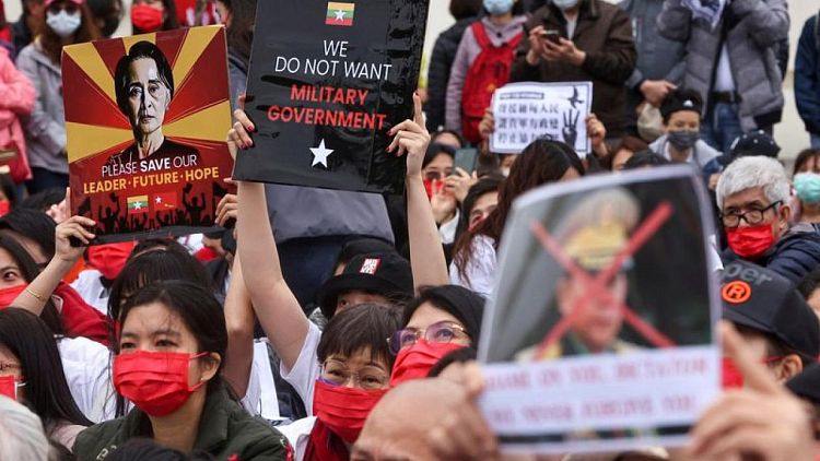 Human Rights Watch calls on Japan to suspend military exchange with Myanmar