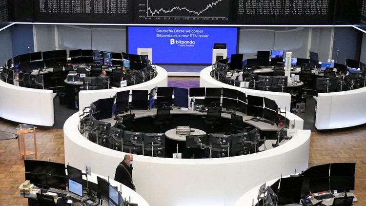 European shares hit two-week highs as Omicron fears ebb