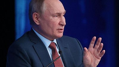 Putin says Russia's future actions depend on security guarantees