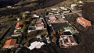 Muted Christmas joy in La Palma evacuees' caravan as volcano falls silent Muted Christmas joy in La Palma evacuees' caravan as volcano falls silent