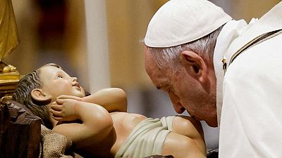 Pope says Italy's plunging birthrate is a 'tragedy' Pope says Italy's plunging birthrate is a 'tragedy'
