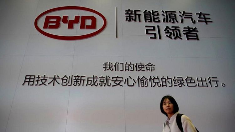 China's BYD, Momenta enter venture for autonomous driving technology