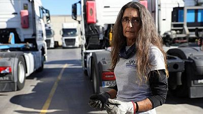 Female trucker sounds alarm on Spain's haulier shortage