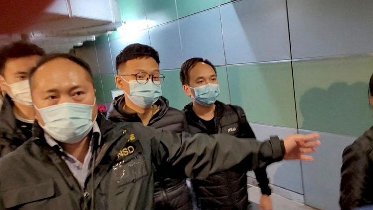 Seis detenidos en la redada de la redacción de un medio prodemocrático en Hong Kong