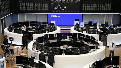 European shares drop on final trading day of the year