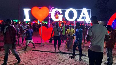Goa's beaches packed with domestic tourists as India tightens COVID rules