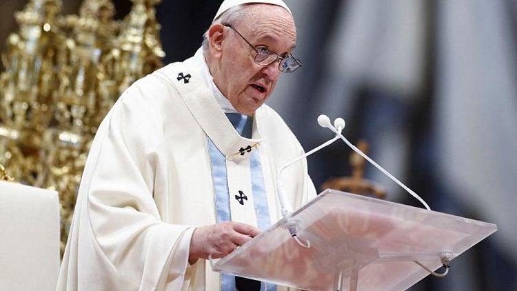 Violence against women insults God, pope says in New Year's speech