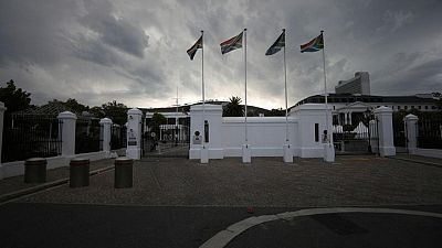 Fire erupts at South African parliament building in Cape Town