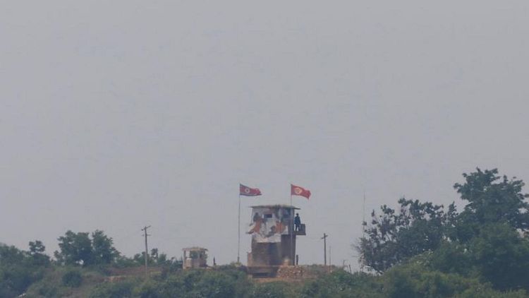 Person spotting crossing DMZ likely previous defector from North Korea - Yonhap