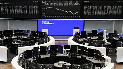 European stocks kick off 2022 at record highs