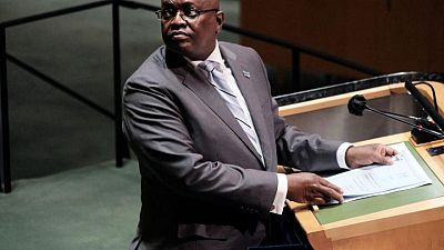 Botswana's president in isolation after testing positive for COVID-19 Botswana's president in isolation after testing positive for COVID-19