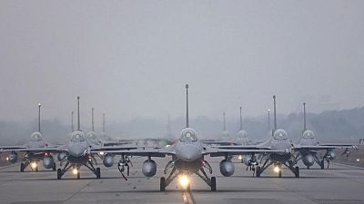 Taiwan air force stages drill to intercept Chinese planes amid tensions
