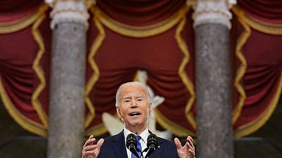 Biden says Trump's 'web of lies' poses ongoing threat to U.S. democracy