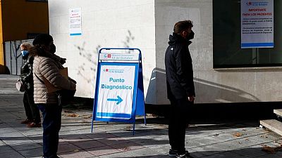 Spain's 14-day COVID-19 rate rises to 2,722 per 100,000 Spain's 14-day COVID-19 rate rises to 2,722 per 100,000