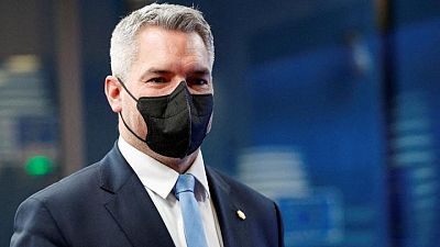 Austrian chancellor says he has no COVID symptoms and 'doing well' Austrian chancellor says he has no COVID symptoms and 'doing well'