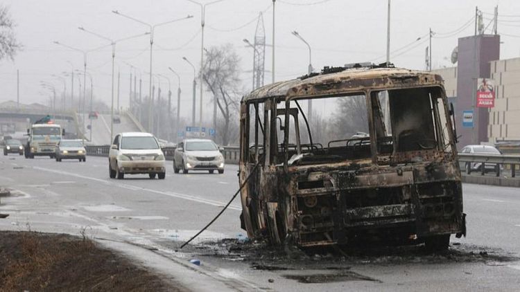 قازاخستان: قوات بقيادة روسية تحرس عددا من المنشآت الاستراتيجية
