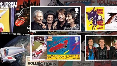'Send It To Me': Rolling Stones honoured with Royal Mail stamps