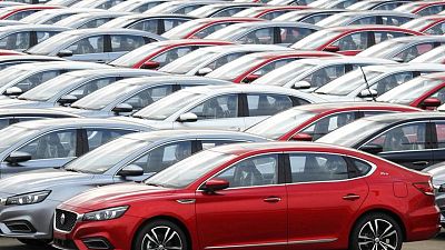 China's auto sales fall for eighth straight month in Dec