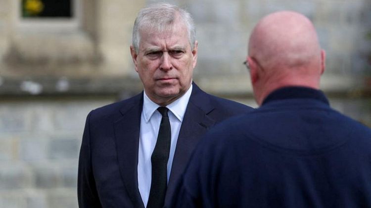 UK's Prince Andrew returns military affiliations to Queen Elizabeth