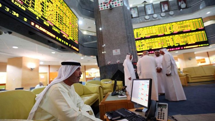 تراجع بورصتي الإمارات بعد تلميح مسؤولي المركزي الأمريكي برفع الفائدة في مارس