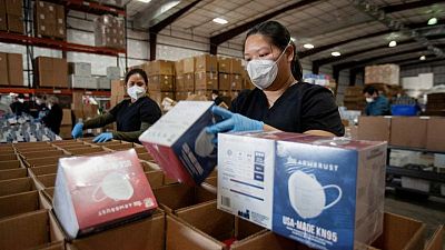 Burned by COVID supply crunch, hospitals invest in U.S. mask-making