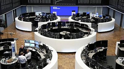 Healthcare, tech stocks pressure European shares; miners outperform