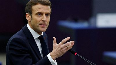 Macron says EU must work on new security pact to put to Russia