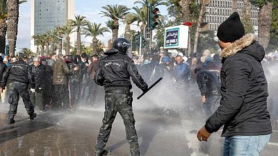 Tunisian police killed man in first death of protests, activists say