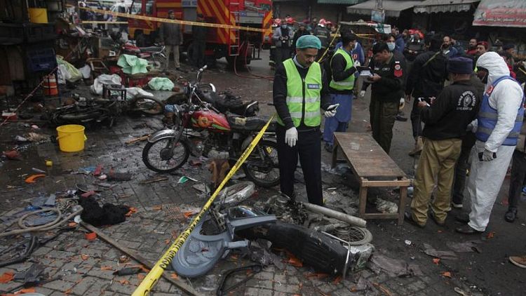Bomb blast kills 3 people in eastern Pakistan - police