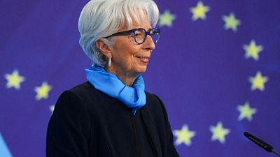 ECB's Lagarde sticks to benign view of inflation