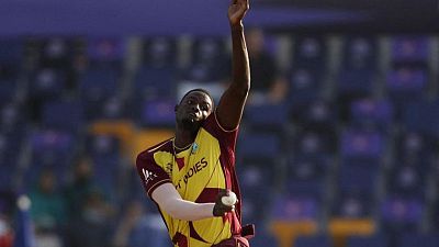 Cricket-Holder shines as West Indies crush England in first T20