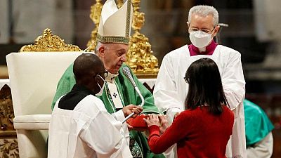 Pope confers lay ministries on women, formalising recognition of roles
