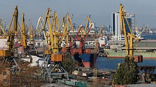 Principales puertos ucranianos restringen operaciones de granos debido al mal tiempo