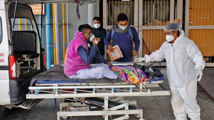 إصابات كوفيد-19 في الهند ترتفع بنحو 286 ألفا في 24 ساعة