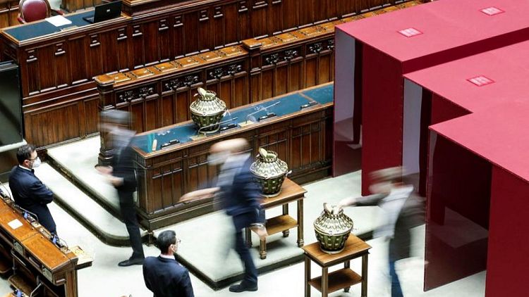 Líderes de partidos de Italia ven la posibilidad de que el presidente sea electo el viernes