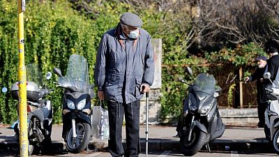 In Italy, COVID wards filled with unvaccinated elderly people as Omicron swept nation In Italy, COVID wards filled with unvaccinated elderly people as Omicron swept nation