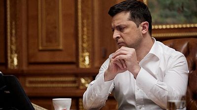 Ukraine's president lashes out at too much 'panic' over Russia tensions Ukraine's president lashes out at too much 'panic' over Russia tensions