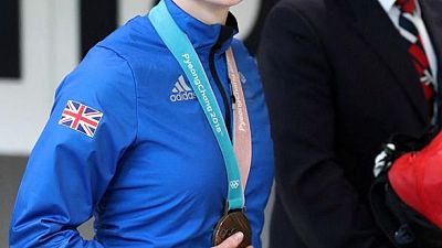 Olympics-No track, but British skeleton quartet aim to maintain medal streak in Beijing