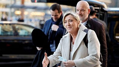 Leave now if you want to go, France's Le Pen tells party members