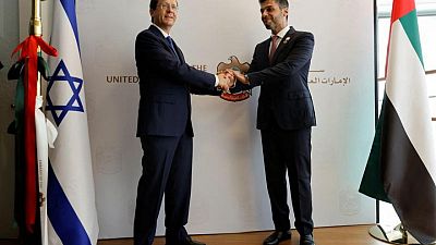 Israeli President Herzog departs to UAE for first visit - spokesman