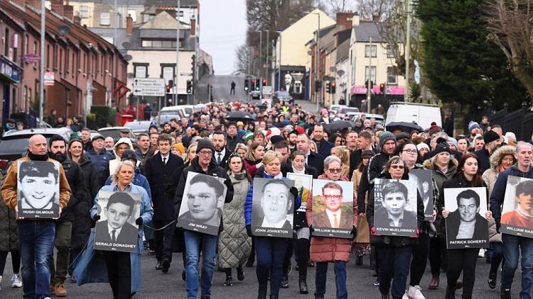 Ireland calls for justice on 50th anniversary of "Bloody Sunday"