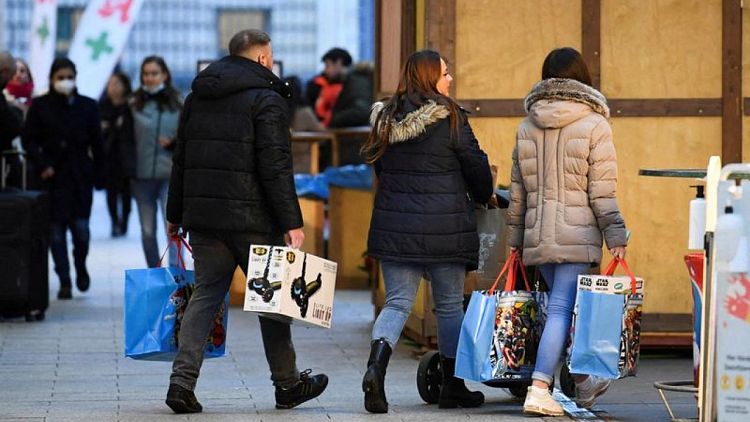 German retail sales slump in December as COVID measures hit trade