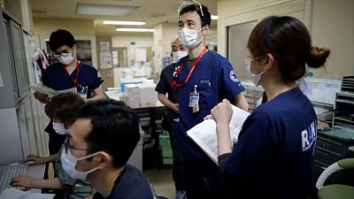 Las hospitalizaciones por COVID en Tokio aumentan y superan una tasa del 50%