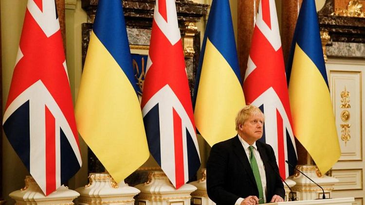 UK's Johnson: Russia sanctions will kick in immediately if it invades Ukraine