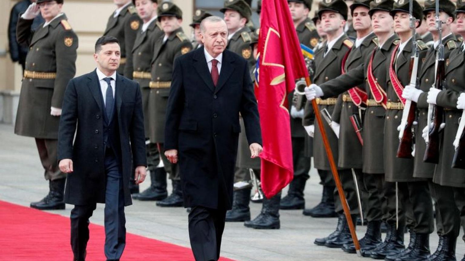 Erdogan visits Ukraine hoping to play mediator with Russia