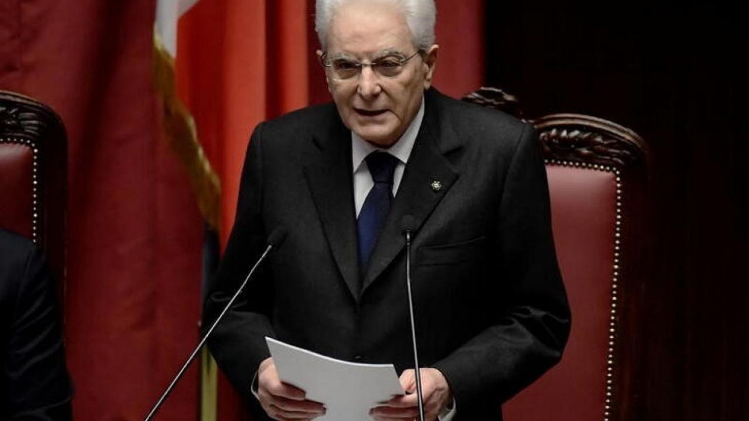 Mattarella asume segundo mandato como presidente de Italia