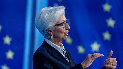 ECB's Lagarde repeats pledge for gradual policy shift